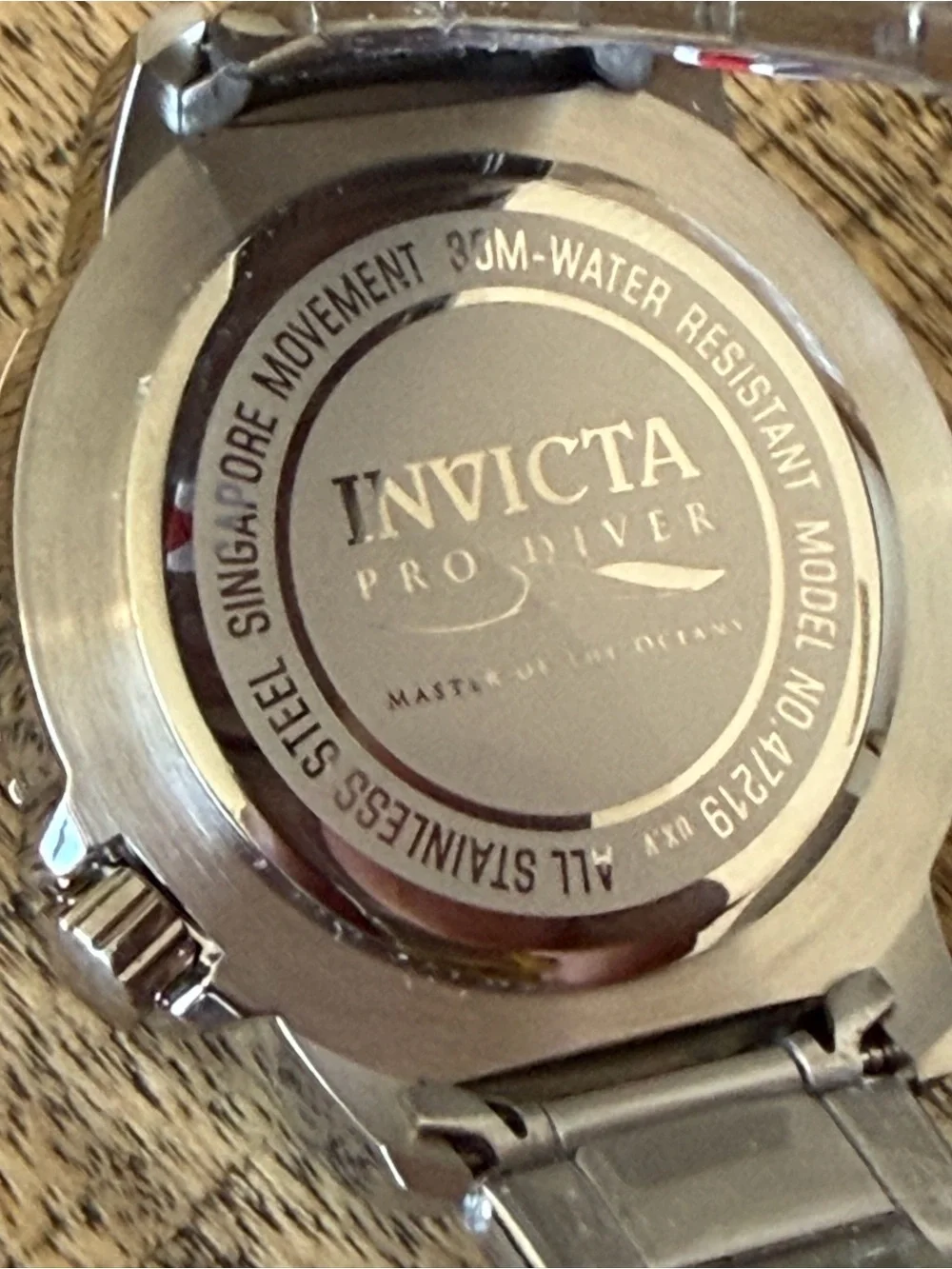 NEW Invicta Pro Diver Marisdrift Red Blue Bezel Stainless Steel Watch 48mm - NIB